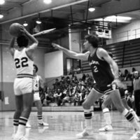 1978 Basketball Action, Western Oregon at EOSC 11
