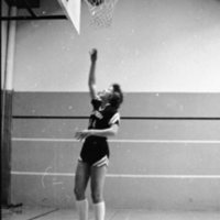 1981 Women's Basketball Action, Practice 05