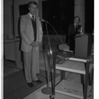 1989 Walter M. Pierce Library, Ribbon Cutting 10