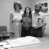 1985 Employees, Departure Party for Linda 01