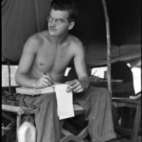 Allan Countryman Writing Letter 2