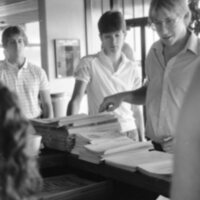 1986 Hoke Information Counter, Fall Registration 12
