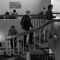 1985 Hoke Hall Spiral Stairs