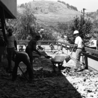 1981 Hoke Hall Patio Debris 03