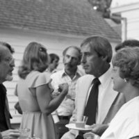 1981 Employees, Reception Outdoors 09