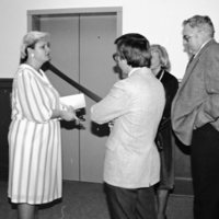 1986 New Elevator at Inlow Hall, Dedication 01
