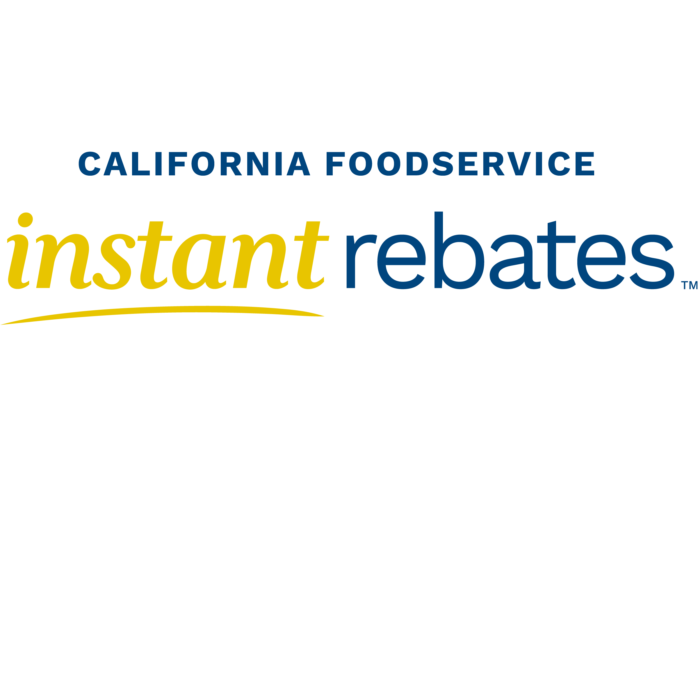California Foodservice Instant Rebates Program Logo