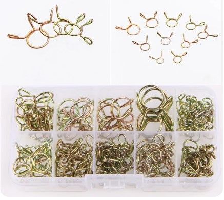 126Pcs HOSE CLAMP HIGH QUALITY 5mm â 14mm RANGE