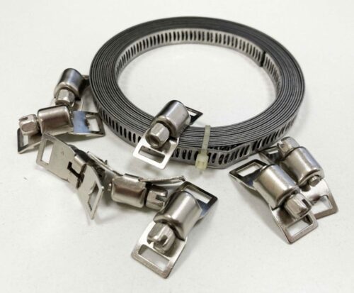 HOSE CLAMP KIT 8pc STAINLESS STEEL 3m x 8mm – TOOLZONE KDPHW135