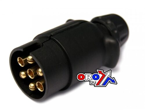 7 PIN PLUG PLASTIC TERMINAL, TRAILER7PIN PLUG / EACH, RE 6001