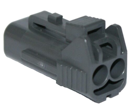 2 PIN MALE CONNECTOR FRM-105, PACK / 5