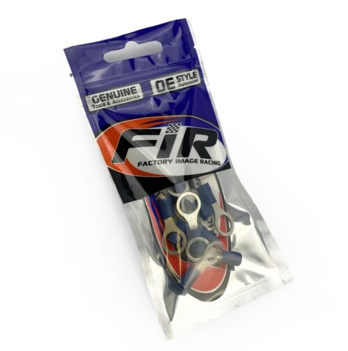 TERMINAL BLUE 8mm RING PK10, PACK OF 10