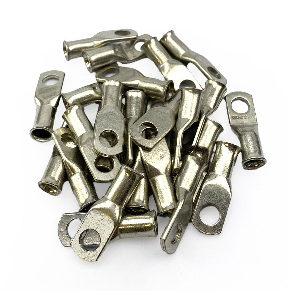 TRADE PACK 25 / 10mm RING TERMINAL COPPER 25mm2, TO SUIT CABLE 5.6mm - Image 4