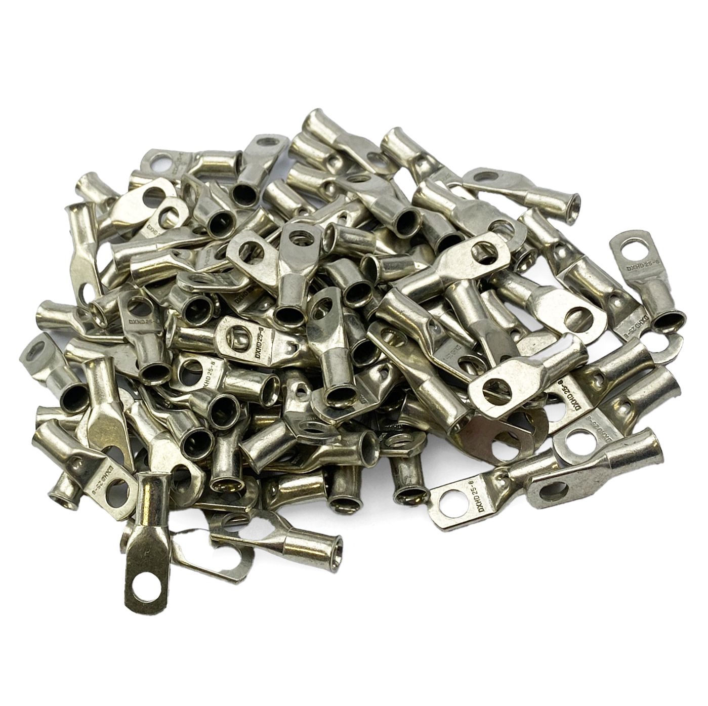 TRADE PACK 100 / 10mm RING TERMINAL COPPER 25mm2, TO SUIT CABLE OD 6.70mm - Image 4