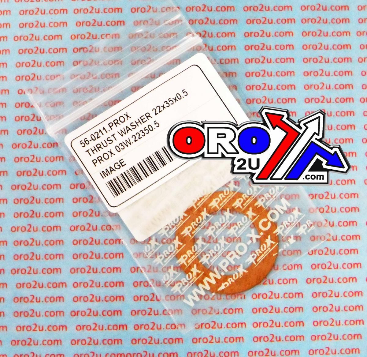 THRUST WASHER 22x35x0.5 EACH, PROX 03W.22350.5 - Image 3