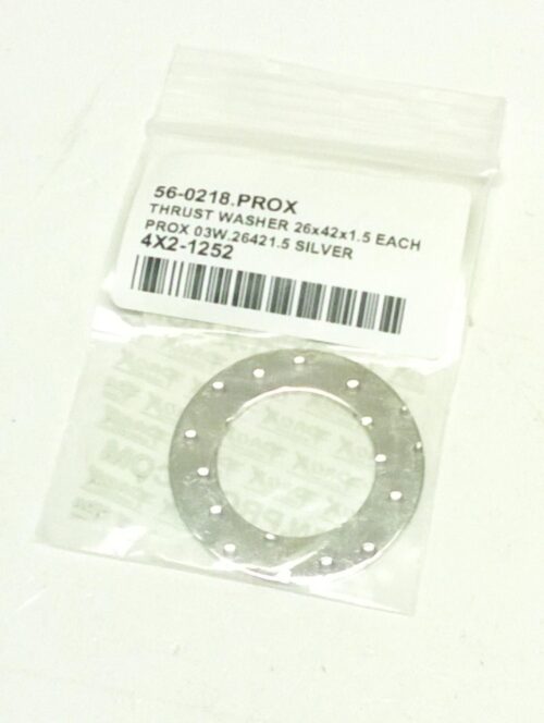 THRUST WASHER 26x42x1.5 EACH, PROX 03W.26421.5 SILVER