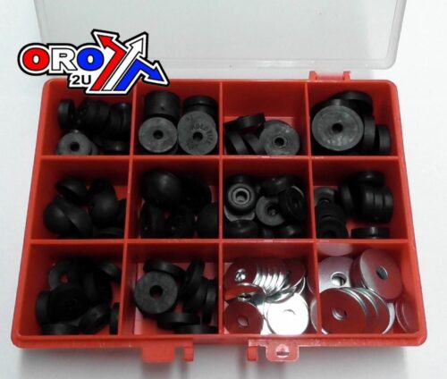 RUBBER WASHER KIT 160Pcs