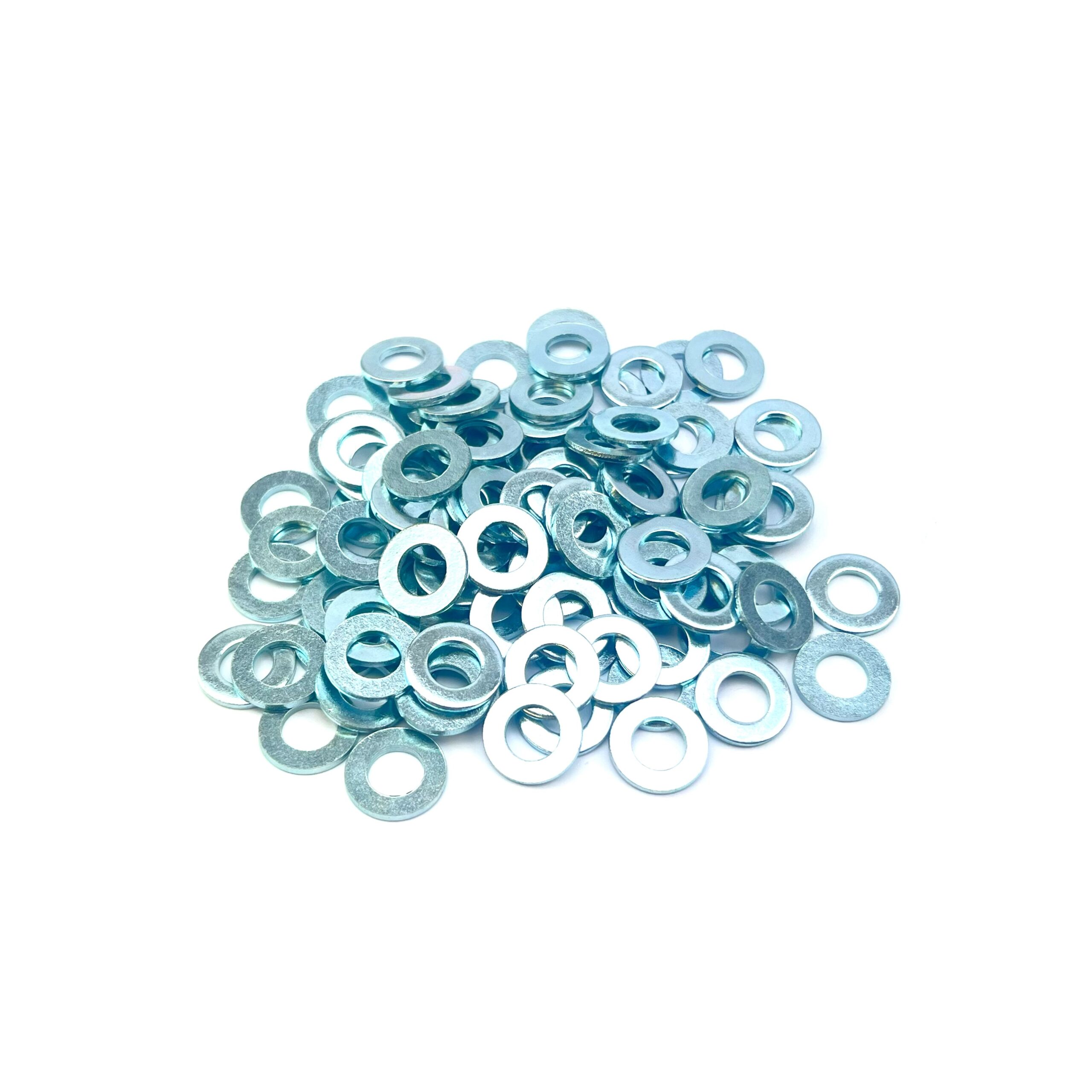 M8 WASHER STD BZP PACK/100