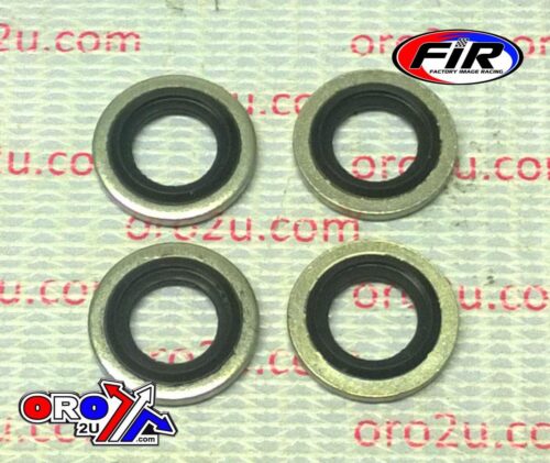 BONDED SEALING WASHER M10 PK4, M10x16x1.5mm / SELF CENTERING