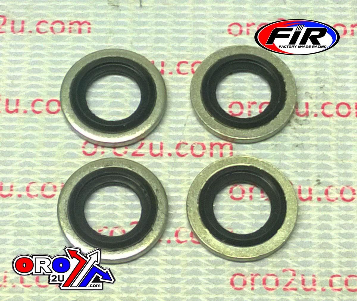 BONDED SEALING WASHER M10 PK4, M10x16x1.5mm / SELF CENTERING