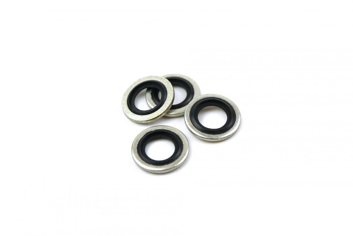 BONDED SEALING WASHER M10 PK4, M10x16x1.5mm / SELF CENTERING - Image 3