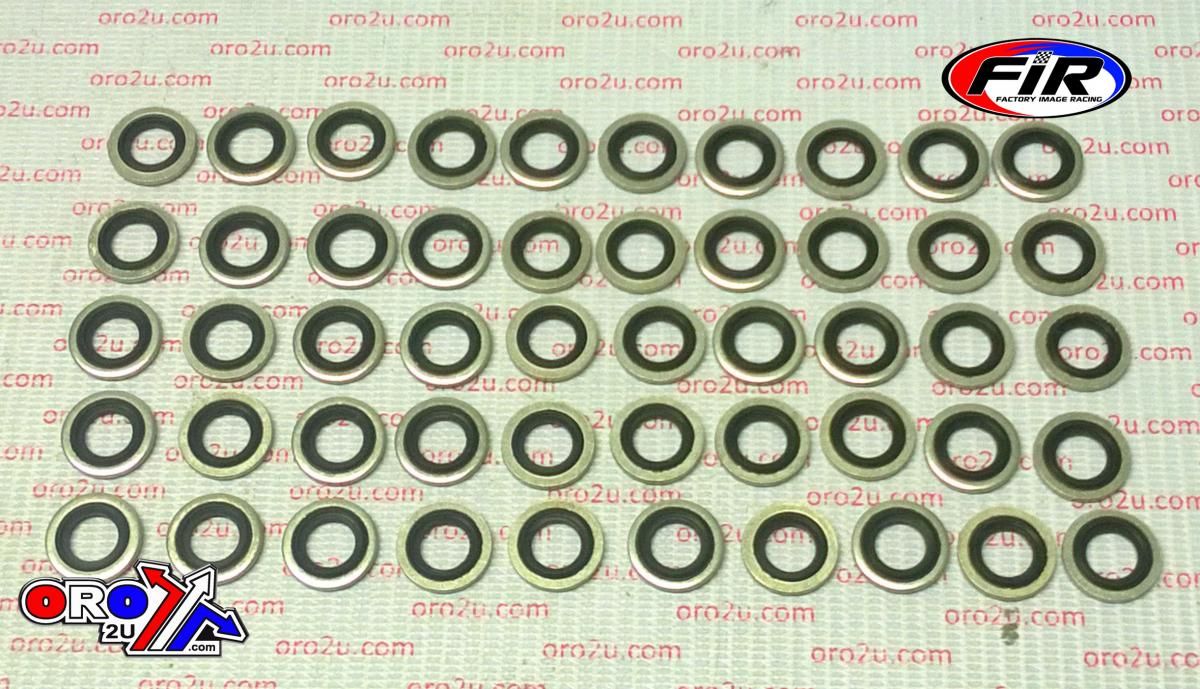 BONDED SEALING WASHER M10 PK50, M10x16x1.5mm / SELF CENTERING - Image 2