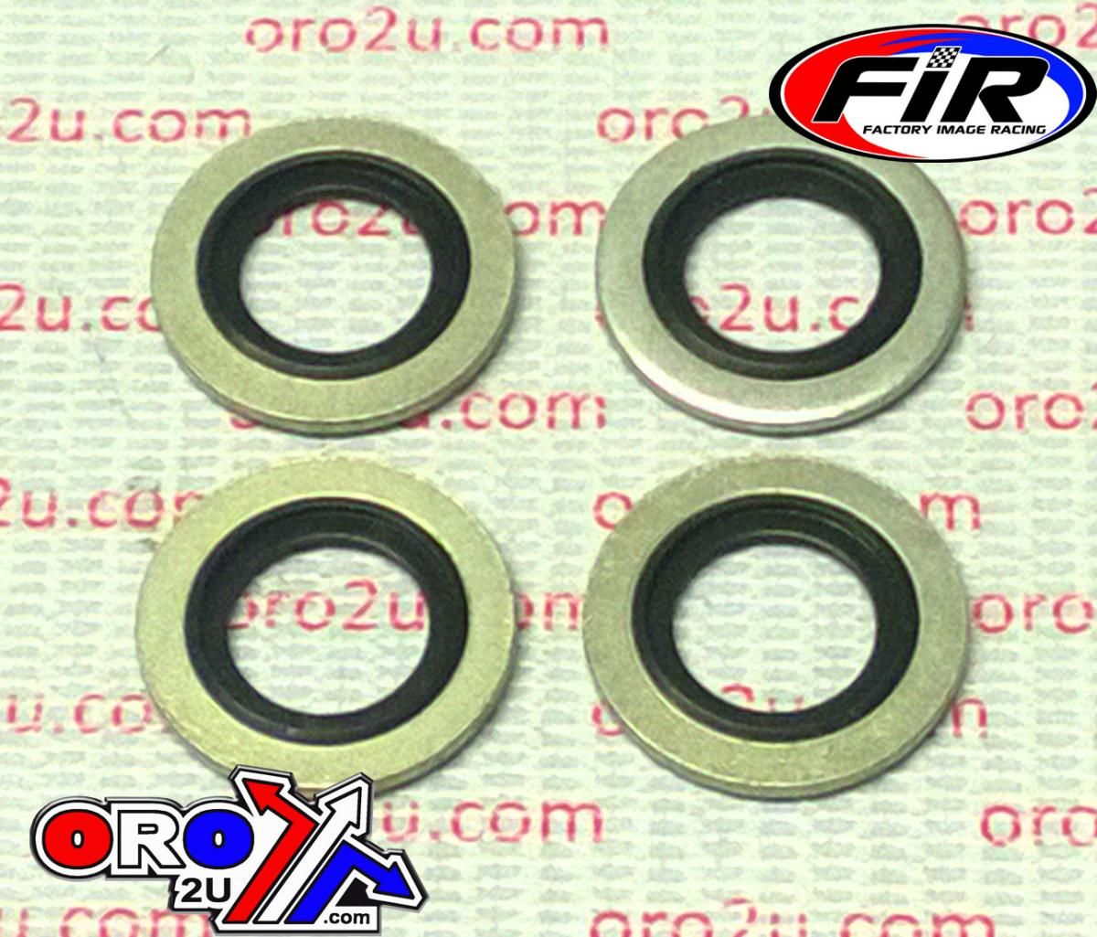 BONDED SEALING WASHER M14 PK4, M14x22x1.5mm / SELF CENTERING - Image 2
