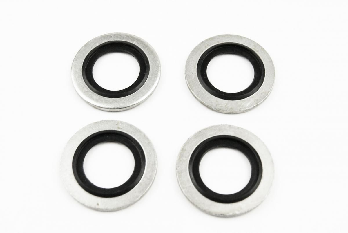 BONDED SEALING WASHER M14 PK4, M14x22x1.5mm / SELF CENTERING - Image 3