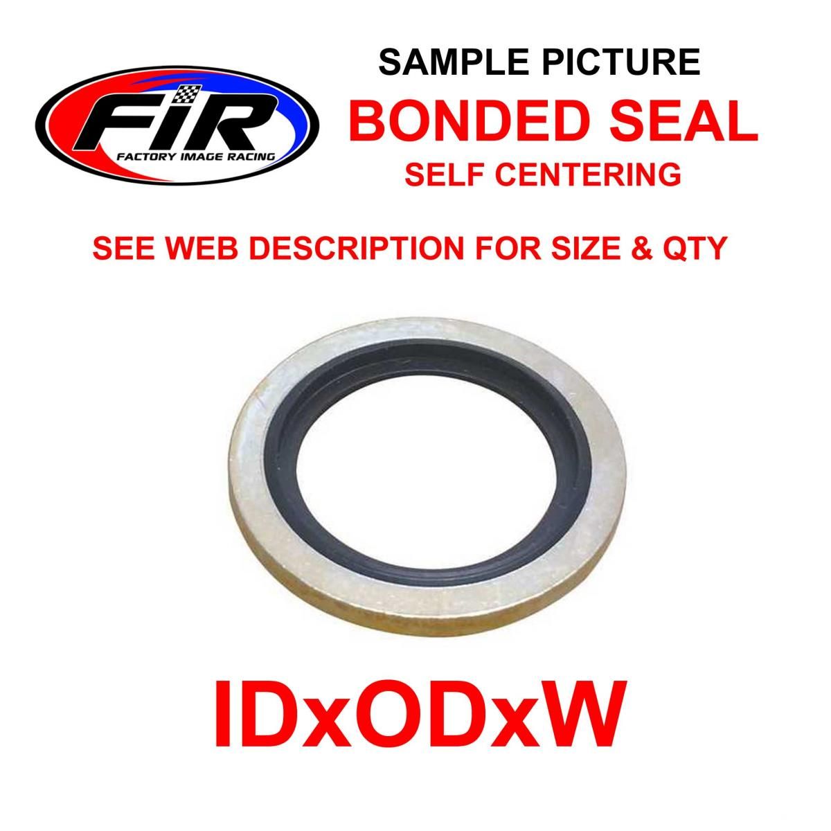 BONDED SEALING WASHER M14 PK4, M14x22x1.5mm / SELF CENTERING - Image 4