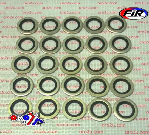 BONDED SEALING WASHER M16 PK25, M16x24x1.5mm / SELF CENTERING