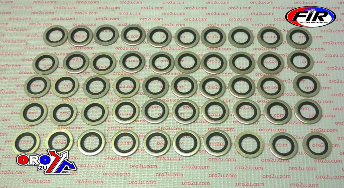 BONDED SEALING WASHER M16 PK50, M16x24x1.5mm / SELF CENTERING - Image 3