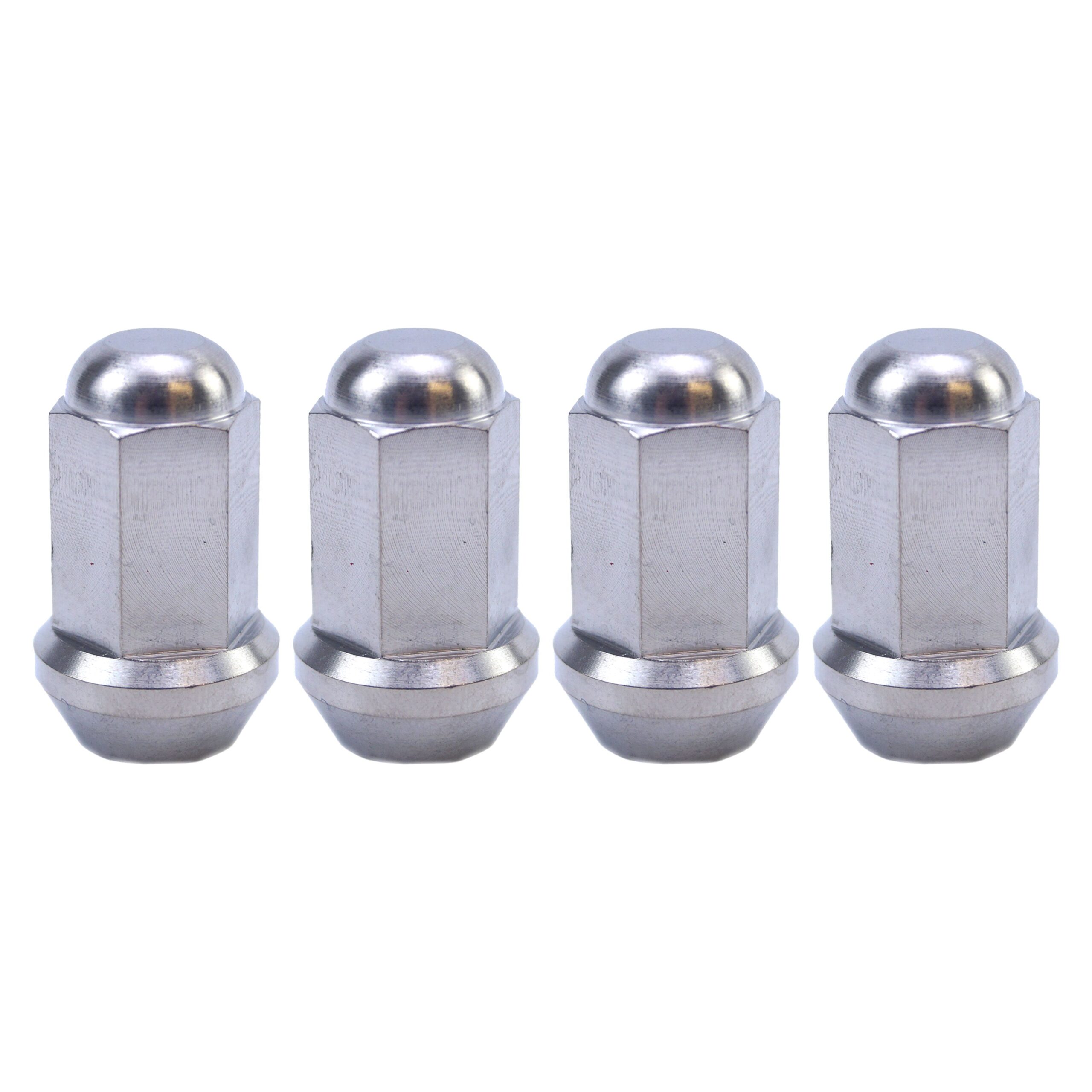 TITANIUM GR5 LUG NUT M10X1.25, BEVELED NUT / PACK OF 4 / QUAD TRAILER