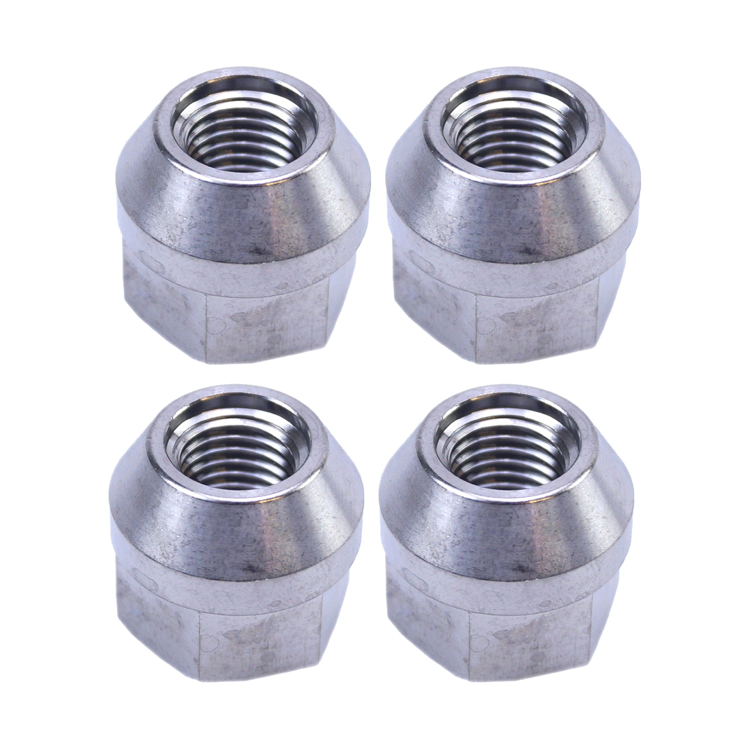TITANIUM GR5 LUG NUT M10X1.25, BEVELED NUT / PACK OF 4 / QUAD TRAILER - Image 2