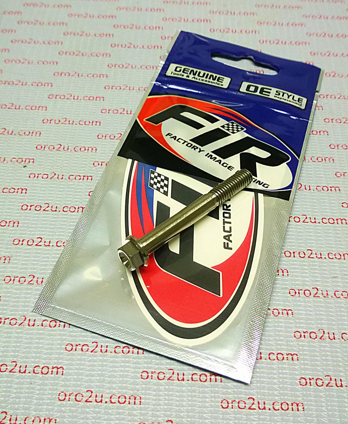 TITANIUM GR5 BOLT M6 x 50mm EACH, FLANGE OD: 11mm / HEX SIZE: 8mm, / - Image 3