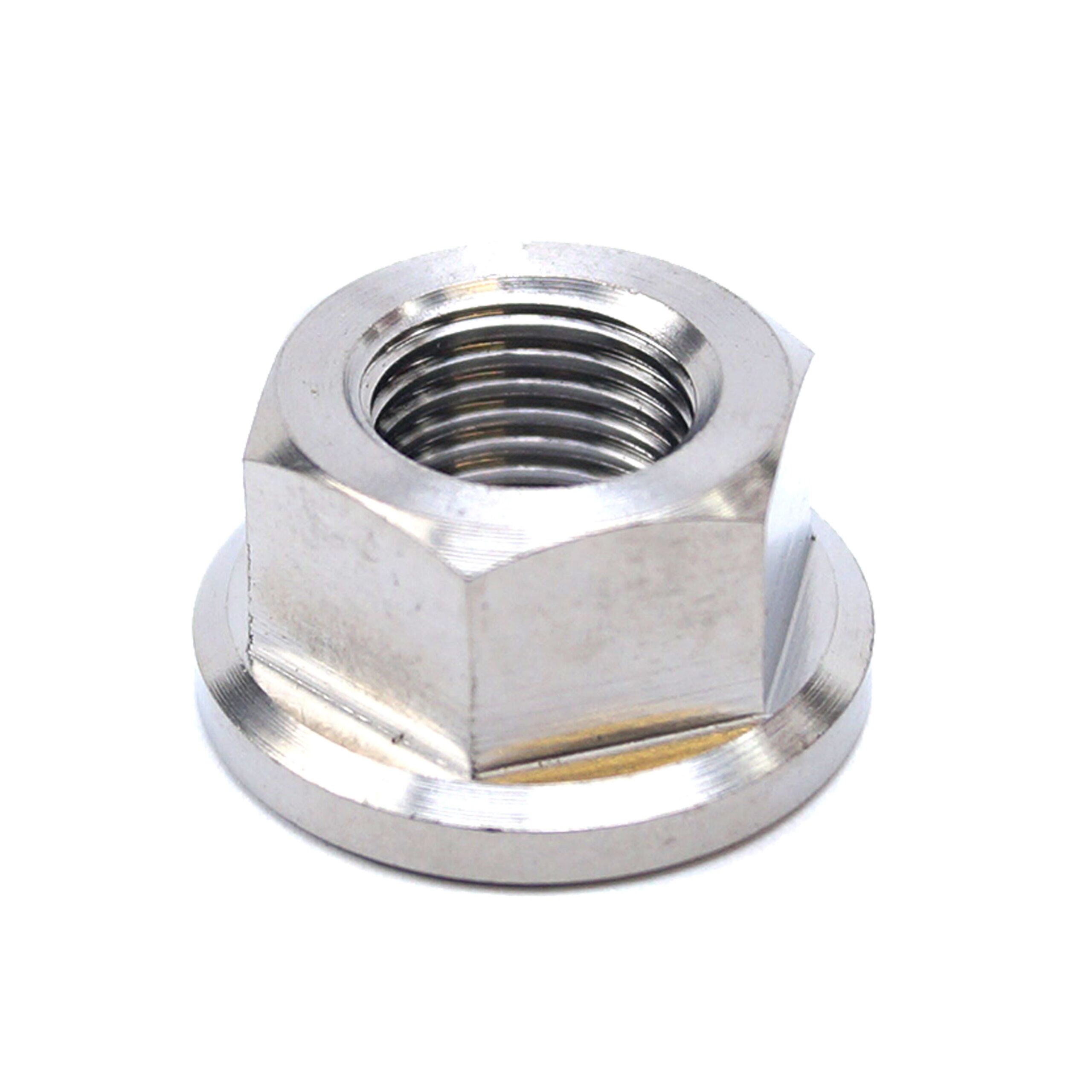 TITANIUM M12X1.25mm FLANGE NUT, TITANIUM GRADE 5 / EACH - Image 2