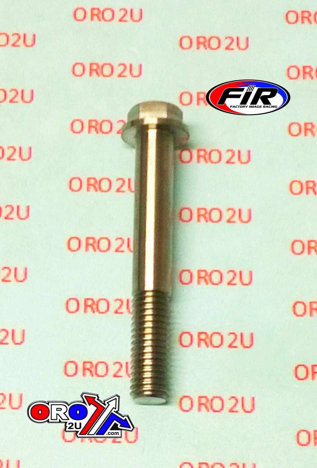 TITANIUM GR5 BOLT M8 x 55mm EACH, FLANGE OD: 14mm / HEX SIZE: 10mm, / - Image 2