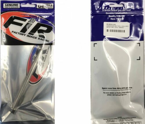 TITANIUM GR5 BOLT M10 x 140mm EACH, METRIC FINE 1.25mm / GRADE 5