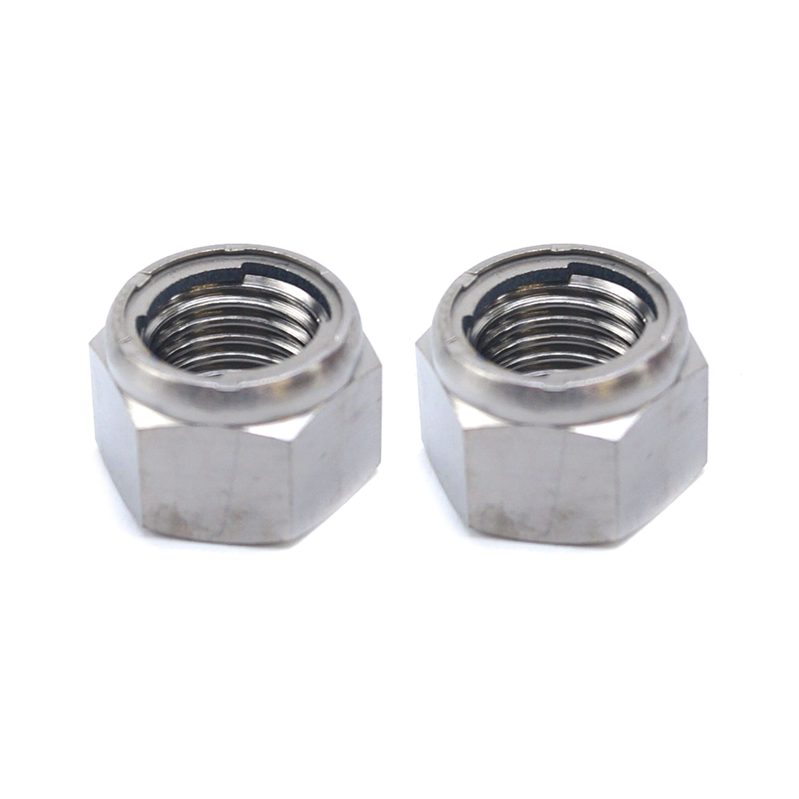 TITANIUM GR5 M10x1.25mm NUT, KTM HUSQ & HUSA / PACK OF 2, (54310086100 METRIC FINE) - Image 2