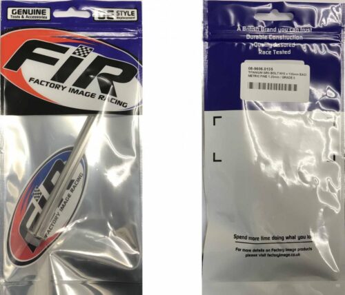 TITANIUM GR5 BOLT M10 x 135mm EACH, METRIC FINE 1.25mm / GRADE 5