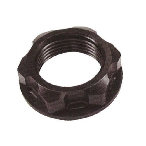 M24x1.50mm STEM NUT EACH BLACK, ALUMINIUM / KX KXF RM RMX DR CR XR, / CNC