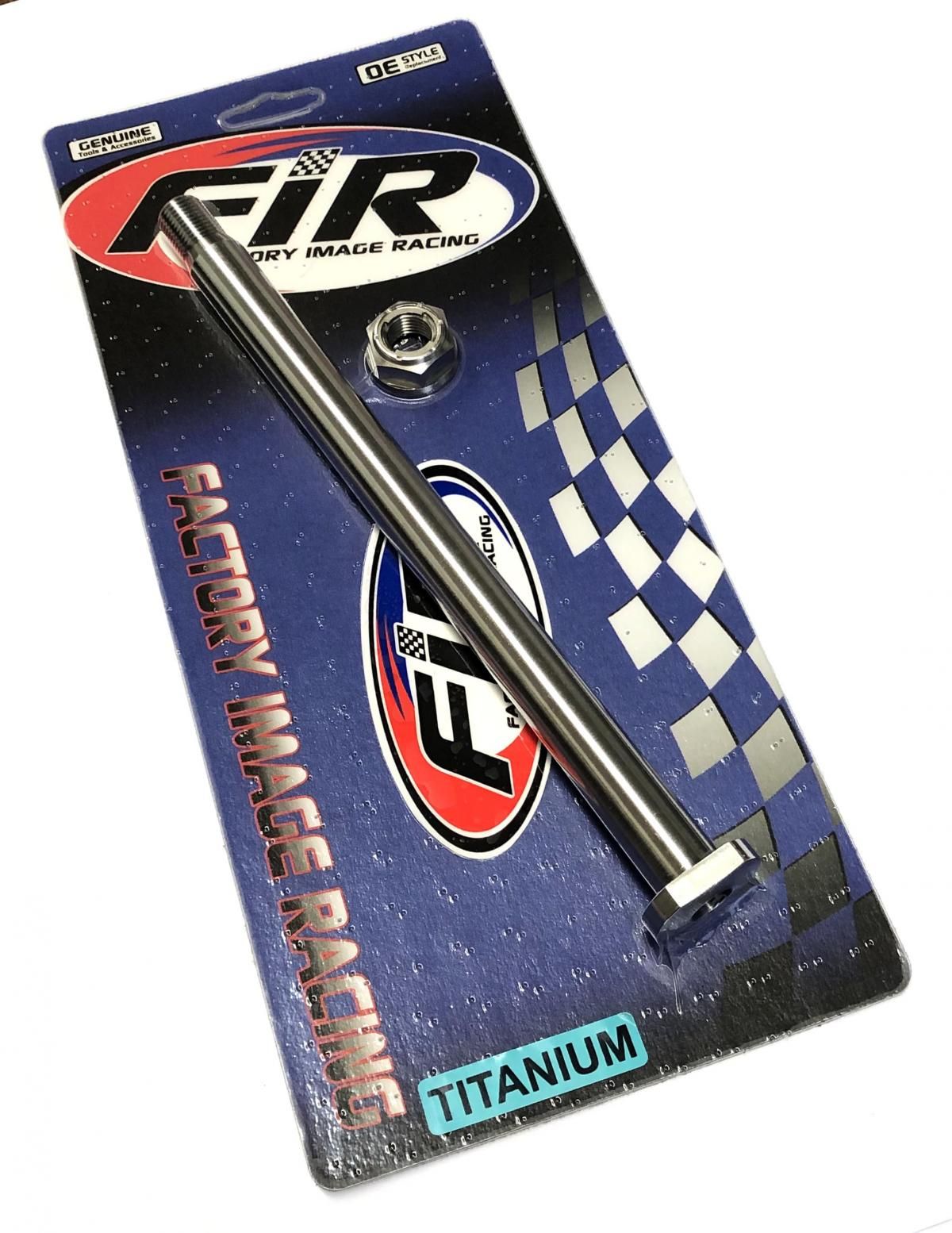 GR5 HONDA SWING ARM PIN & NUT, Ti-GR5 INSERT / M14x1.50mm / EACH, 52101-KZ4-J40 / 90305-KZ3-B01 - Image 6