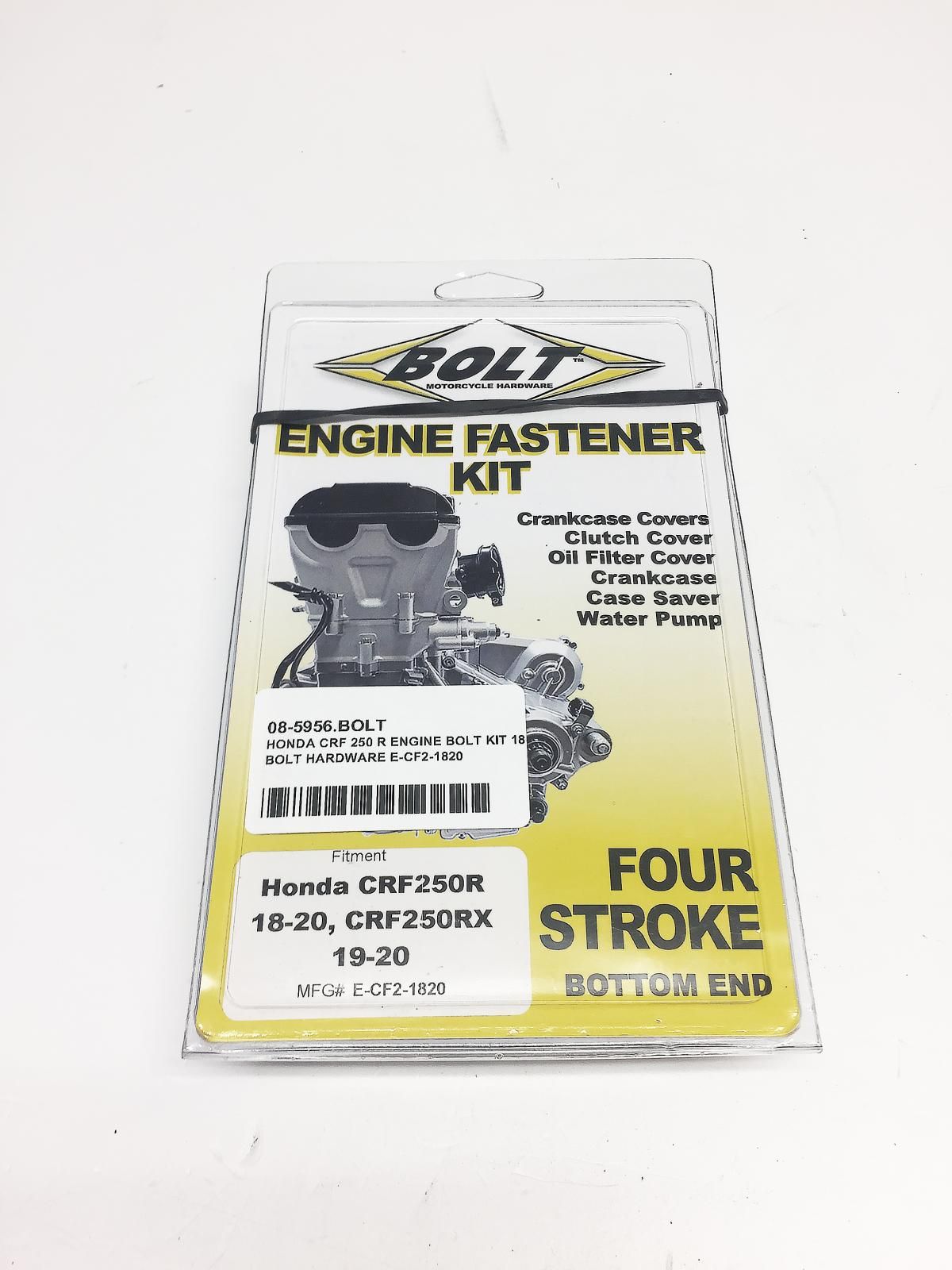HONDA CRF 250 R ENGINE BOLT KIT 18-20, BOLT HARDWARE E-CF2-1820 - Image 2