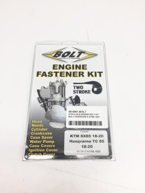 KTM HUQ 85 ENGINE BOLT KIT, BOLT HARDWARE E-KTM8-1820
