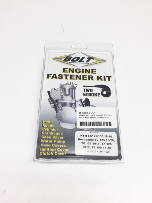 KTM HUQ 125/150 ENGINE BOLT KIT, BOLT HARDWARE E-KTM1-1620