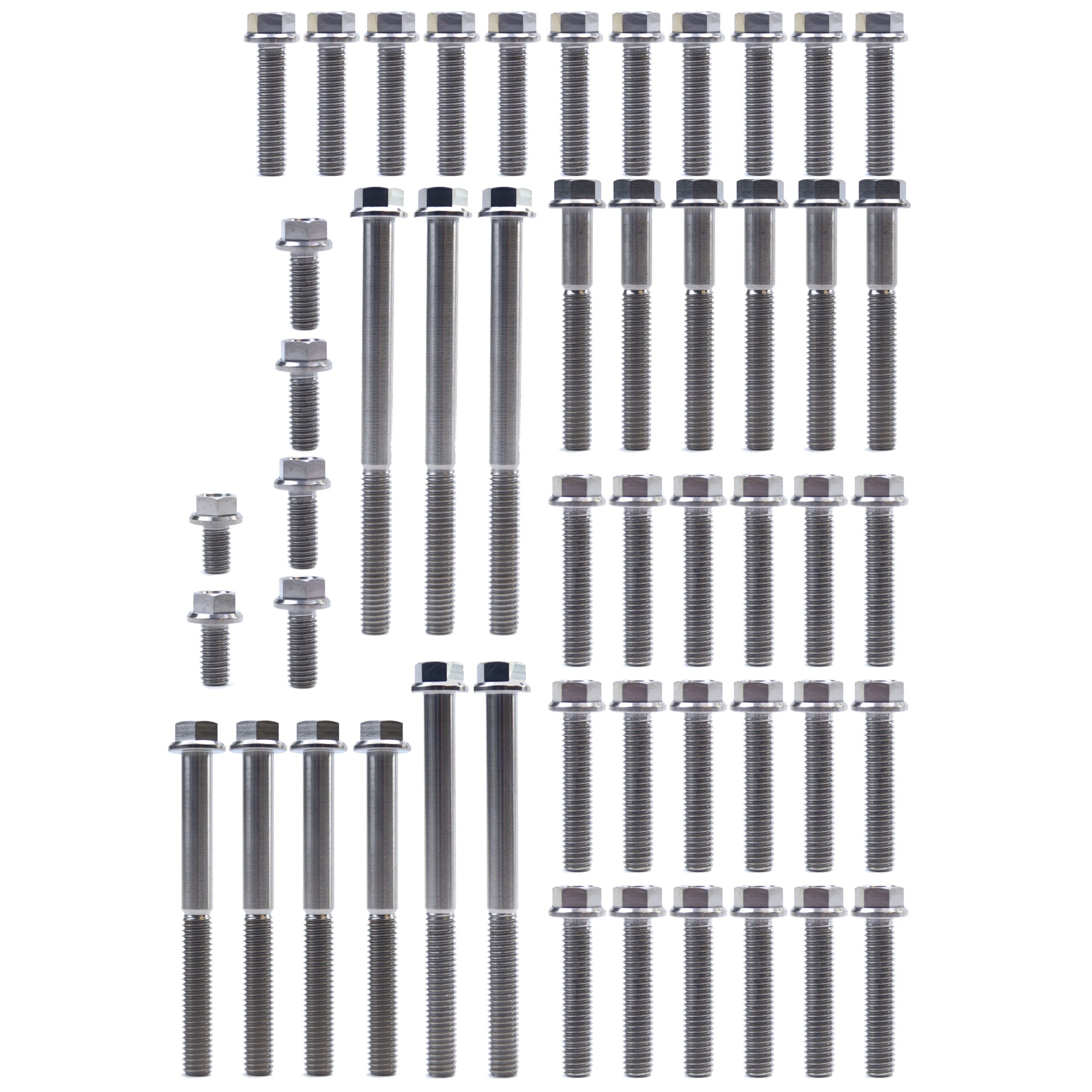 YAMAHA YZ 450 F TITANIUM ENGINE BOLT KIT, KIT SIZE 50 BOLTS !!! MADE TO ORDER !!!