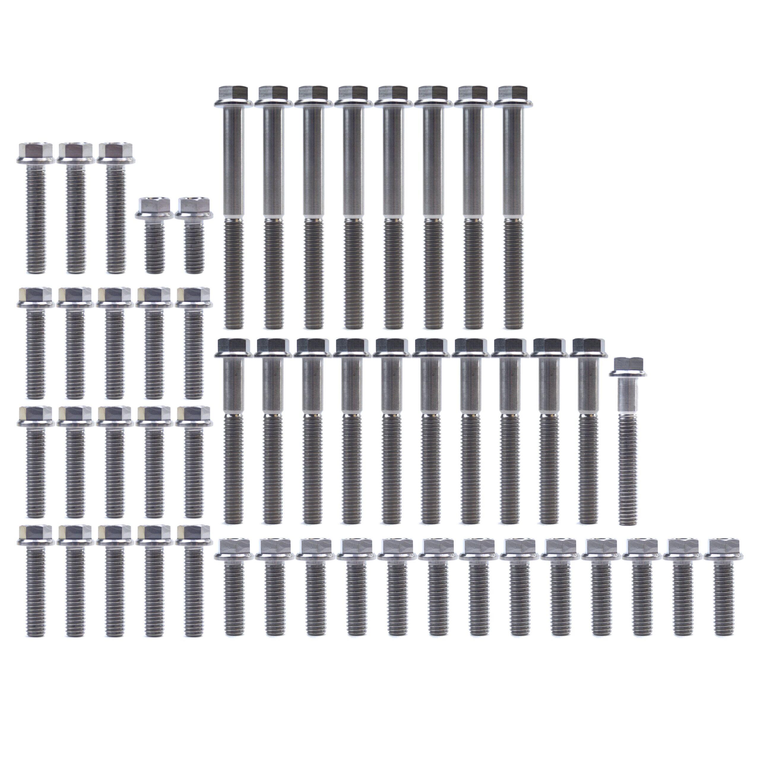 KTM 250/300 TPI TITANIUM ENGINE BOLT KIT, KIT SIZE 52 BOLTS !!! MADE TO ORDER !!! - Image 2