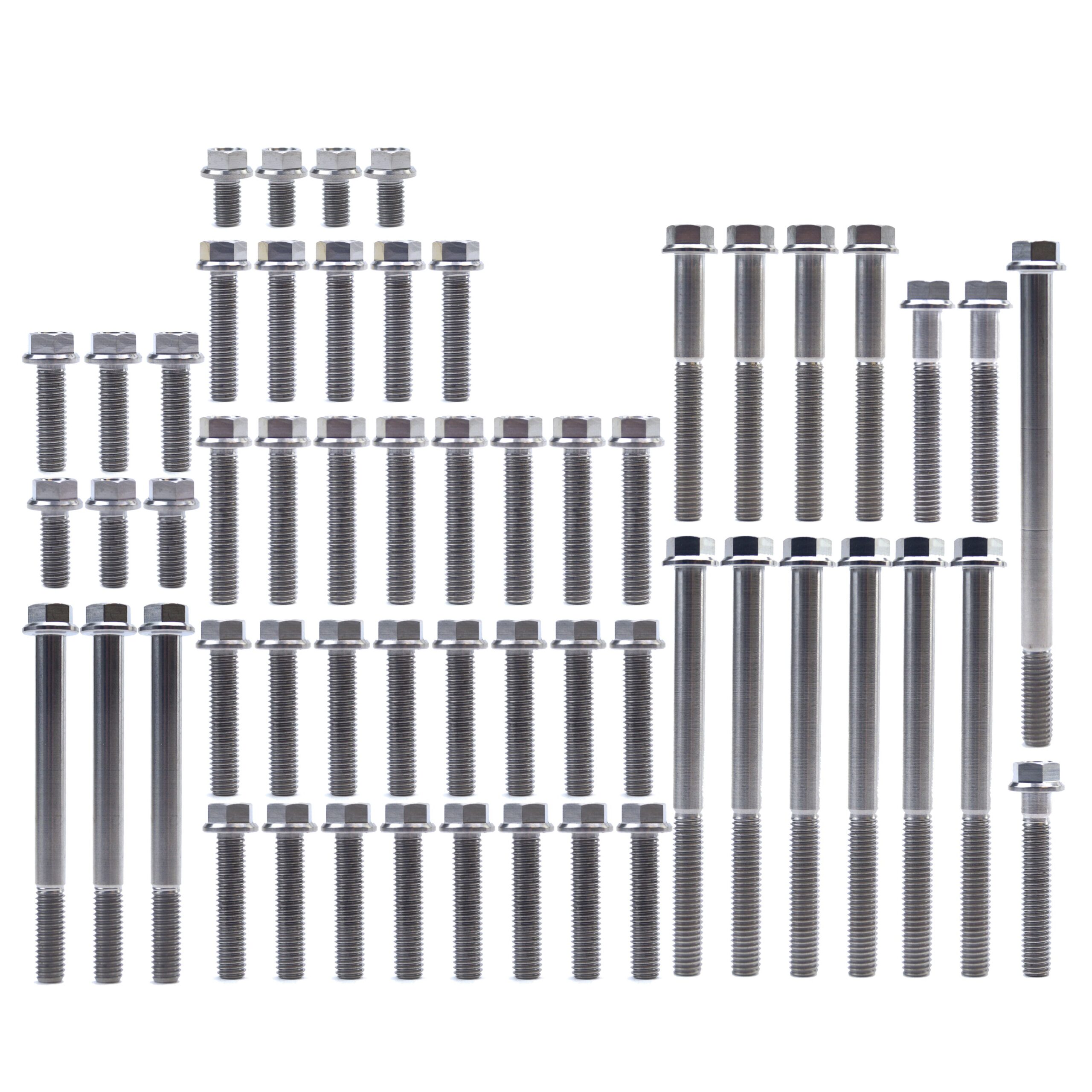 ENGINE BOLT KIT CRF 450 R 02-08, KIT SIZE 56 BOLTS !!! MADE TO ORDER !!! TITANIUM BOLT KIT - Image 2