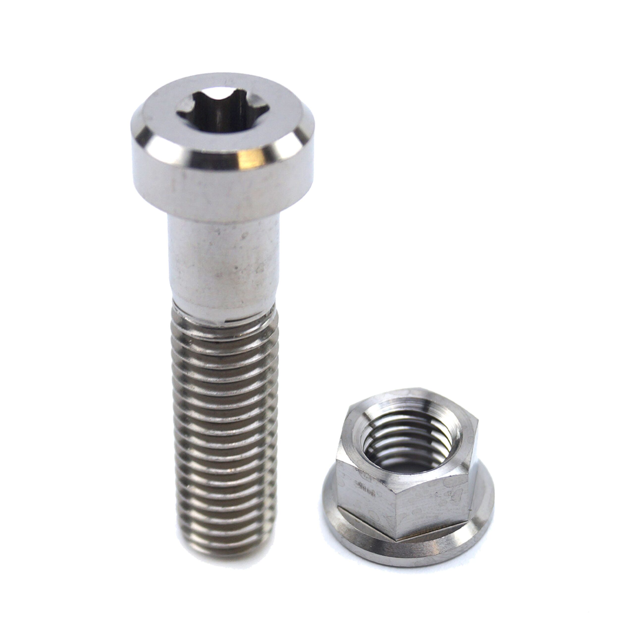 KTM HUS GR5 REAR BRAKE PEDAL BOLT KIT, TITANIUM GR5 K 0032100406S T45