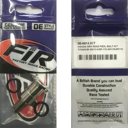 HONDA GR5 REAR BRAKE PEDAL BOLT KIT, TITANIUM 46513-KSR-710 46513KSR710