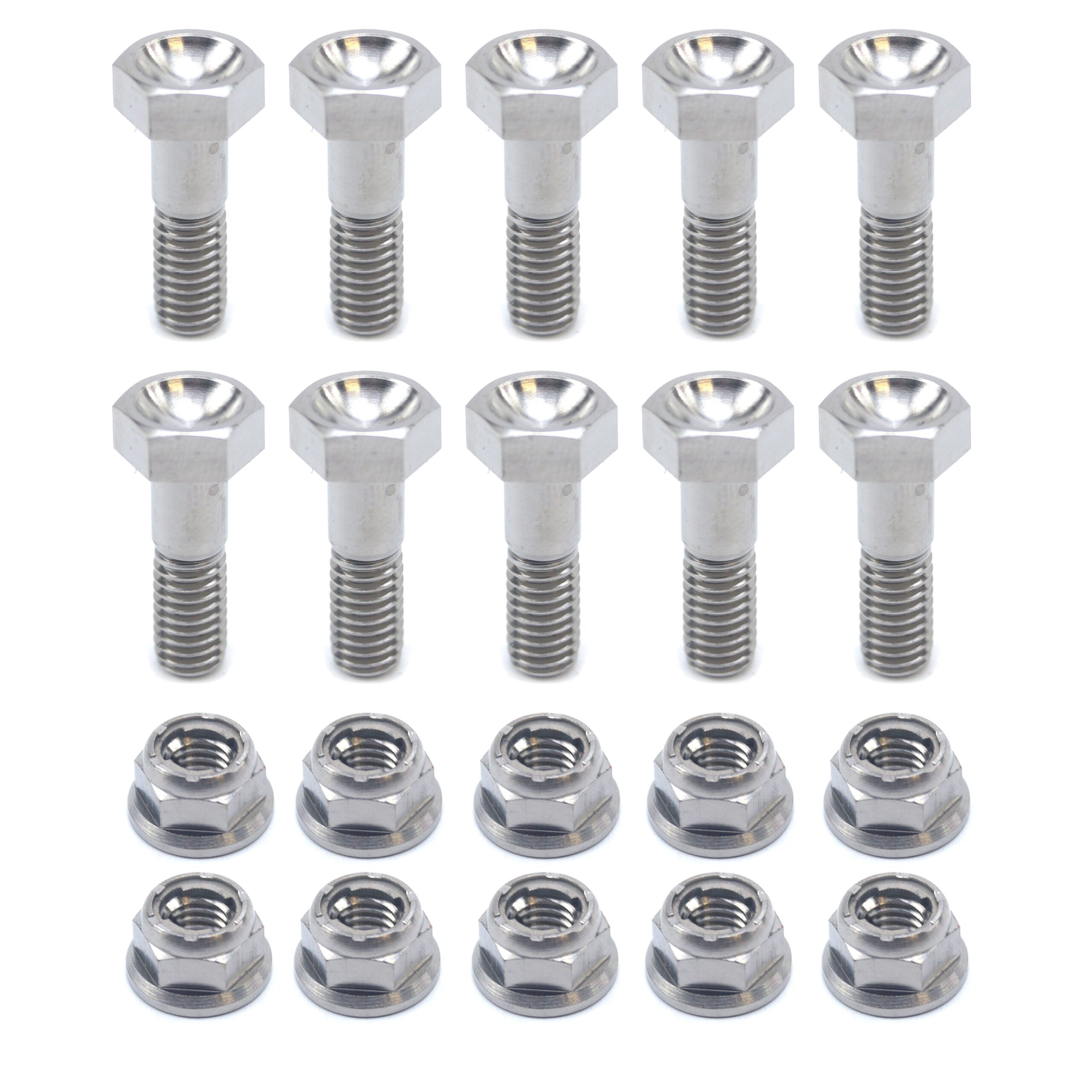 TI GR5 BOLTS DISC HONDA KIT/10, TITANIUM FRONT & REAR KIT 95>2021, / FIR BRAND - Image 2